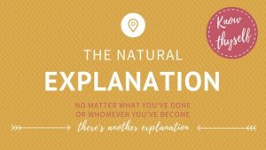 The Natural Explanation